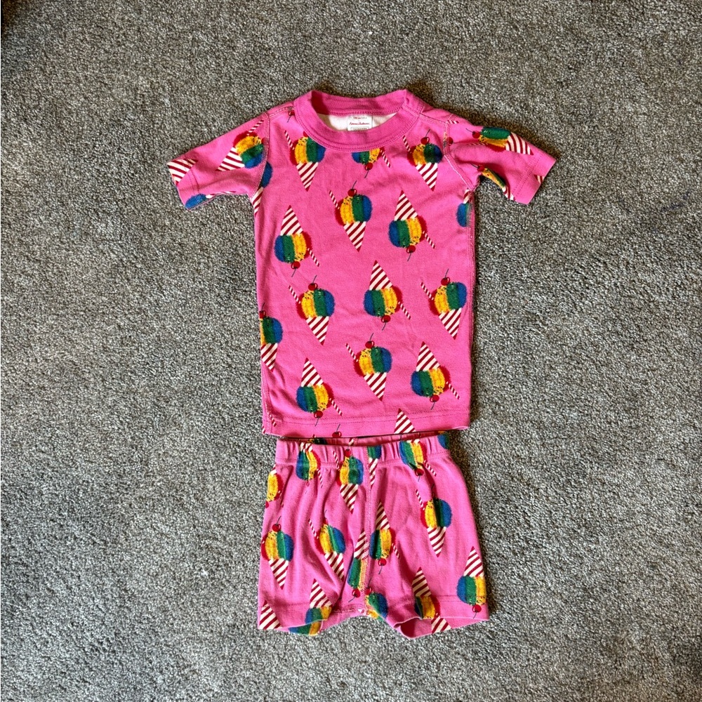 Hanna Andersson Multicolor Snow Cone  Pajama Set